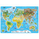 Popular Puzzle, Mapa světa, 160 ks, AN