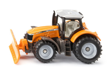 Siku traktor Massey Ferguson s radlicí