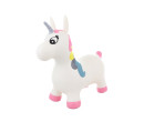 Dětské gumové hopsadlo Jednorožec, bílý, 58x52x23 cm