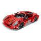 Stavebnice iM.MASTER závodní auto na zpětné natažení, 437 dílků