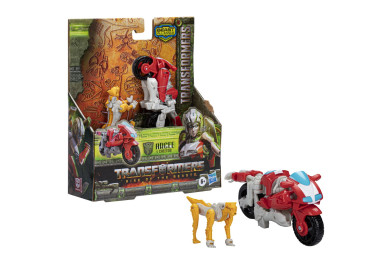 Transformers figurka Arcce and Cheetor, nová transformace