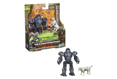 Transformers figurka Optimus Primal a Arrowstripe, nová transformace