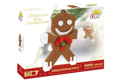 Cobi 20013 Ozdoba na stromeček Perníček, 73 kostek