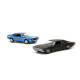 Rychle a zběsile Twin Pack Chevrolet Camaro 1969 a Dodge Charge Wide Body 1968, 1:32