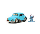 Lilo & Stitch auto 1959 VW Beetle 1:32 a figurka Stitch