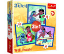 Trefl Puzzle Den se Stitchem 60 dílků