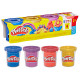 Hasbro Play-Doh 4ks kelímků metalické barvy