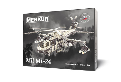 Merkur Vrtulník Mil Mi-24, 746 dílků