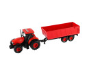 Traktor Zetor s valníkem, setrvačník, zvukové a světelné efekty, 36 cm