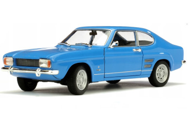 Welly Ford Capri 1969 modrý 1:24