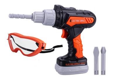 Aku Příklepová vrtaška na baterie se zvukem 20 cm