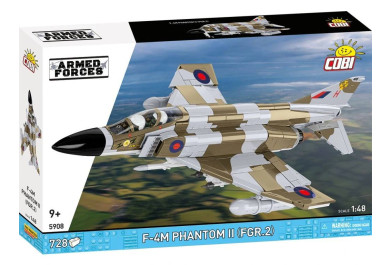Cobi 5908 Armed Forces F-4M Phantom II, 1:48, 728 kostek