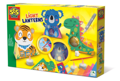 SES Výroba svítících luceren se zvířátky