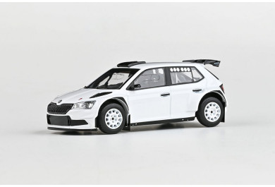 Abrex Škoda Fabia III FL Rally2 Evo (2019), Šotolinová kola Motorsport, 1:43, Bílá