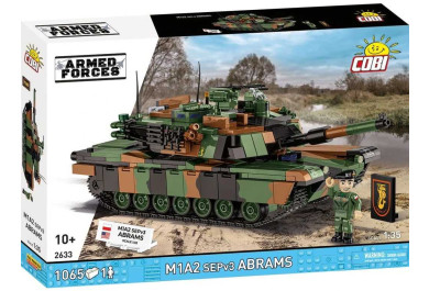 Cobi 2633 Armed Forces Abrams M1A2 SEPv3, 1:35, 1065 kostek