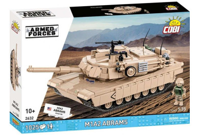 Cobi 2632 Armed Forces M1A2 Abrams, 1:35, 1025 kostek