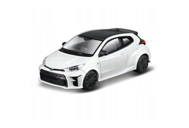 Toyota GR Yaris, Street Fire Collezione Bburago, bílá 1:43