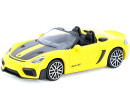 Porsche 718 Spyder RS 2024, Street Fire Collezione Bburago, žluté 1:43