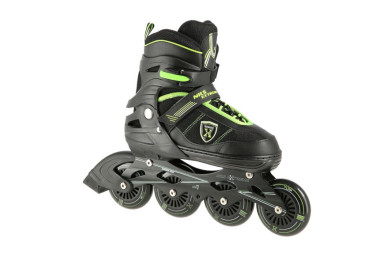 Kolečkové brusle NILS Extreme NA19088 zelené vel.M (35-38)