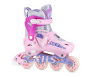 Kolečkové brusle NILS Extreme NA13102 růžové vel. XS (26-29)