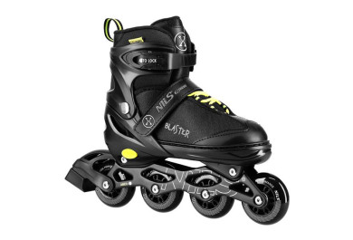 Kolečkové brusle NILS Extreme NA18168A Blaster černé vel.S (31-34)