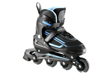 Kolečkové brusle NILS Extreme NJ19803 modré vel.L (39-42)