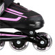 Kolečkové brusle NILS Extreme NJ19803 růžové vel.S (31-34)