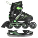 Nils Extreme NH11812 Kolečkové brusle 2v1 Zelené vel. S (31-34)