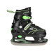 Nils Extreme NH11812 Kolečkové brusle 2v1 Zelené vel. S (31-34)
