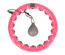 Masážní hula hoop Home FH03 se závažím a počítadlem růžová
