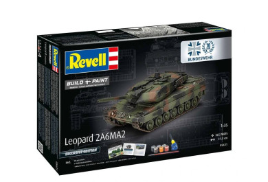 Revell Gift-Set tank 05631 70 Years Bundeswehr: Leopard 2 A6A2 Exclusive Edition (1:35)