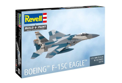 Revell ModelKit 03778 Boeing F-15C Eagle, letadlo, (1:72)