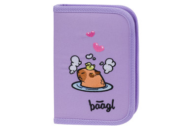 BAAGL Školní penál jednopatrový Kapybara