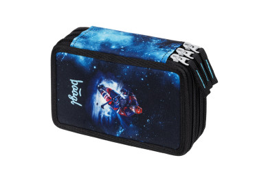 BAAGL Školní penál třípatrový Hokej