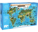 Alaysky's Interaktivní dřevěné puzzle Flora & Fauna A4 AR CZ, 100 dílků