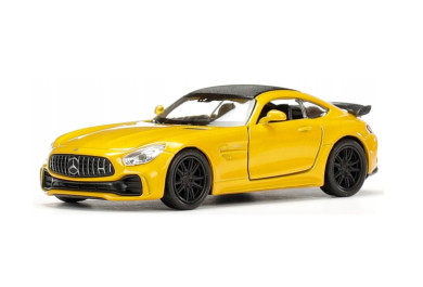 Welly Mercedes AMG GT R, žlutý 1:34-39