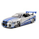 Jada Rychle a zběsile auto 2002 Nissan Skyline GTR-R R34 1:24