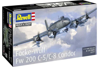 Revell Plastic ModelKit letadlo 03777 - Focke-Wulf Fw 200 C-5/C-8 Condor (1:72)