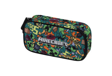 BAAGL Školní penál etue Minecraft Chaos