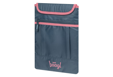 BAAGL Obal na notebook Logo růžový GRS