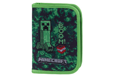 BAAGL Školní penál jednopatrový Minecraft Boom