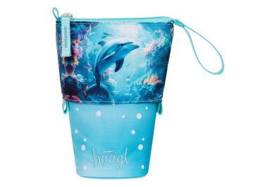 BAAGL Školní penál Pastelkovník Delfín GRS