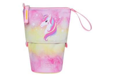 BAAGL Školní penál Pastelkovník Rainbow Unicorn GRS