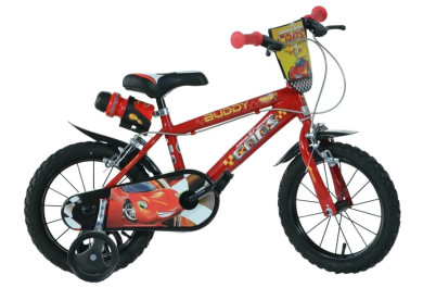 Dino Bikes Dětské kolo Auta Cars červené 14