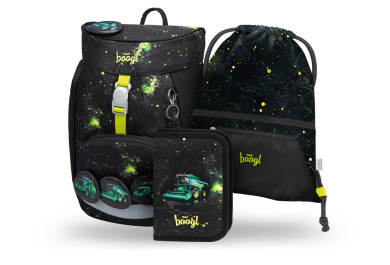 BAAGL SET 3 Airy Traktor: batoh, penál, sáček GRS