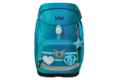 BAAGL Školní batoh Airy Plus Butterfly GRS