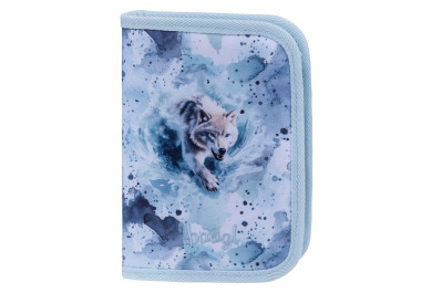 BAAGL Školní penál jednopatrový Polar GRS