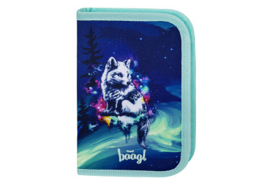 BAAGL Školní penál jednopatrový Aurora GRS