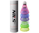 NBL6026 badmintonové míčky Multicolot, sada 6 ks