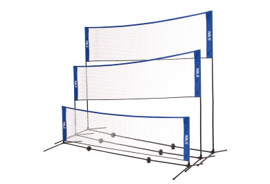 Nils NT7111 3v1 Skládací síť pro Badminton, Tenis, Volejbal